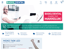 Tablet Screenshot of basiqdental.nl